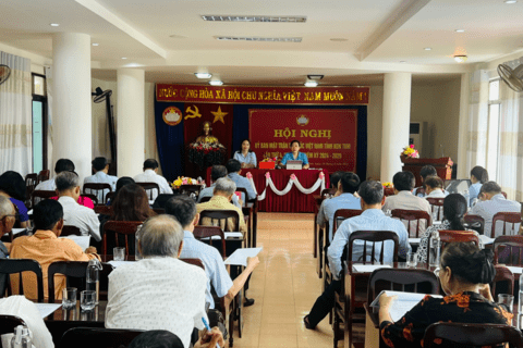 HỘI NGHỊ ỦY BAN MẶT TRẬN TỔ QUỐC VIỆT NAM TỈNH KON TUM LẦN THỨ 4, KHÓA XI, NHIỆM KỲ 2024-2029