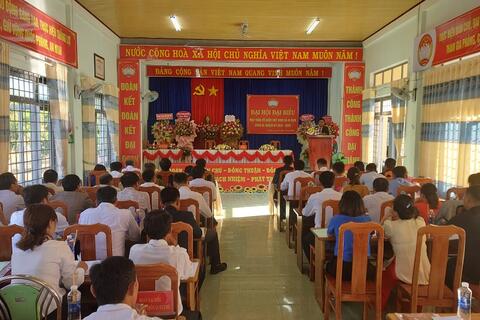 Đại hội điểm Mặt trận Tổ quốc Việt Nam xã Ia Dom, huyện Ia H’Drai,  Khoá III, nhiệm kỳ 2024 - 2029