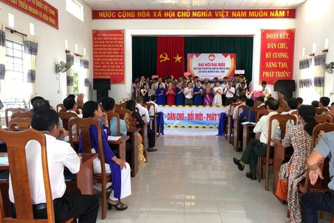Đại hội điểm Mặt trận Tổ quốc Việt Nam Thị trấn Sa Thầy, huyện Sa Thầy, khoá VII, nhiệm kỳ 2024 - 2029