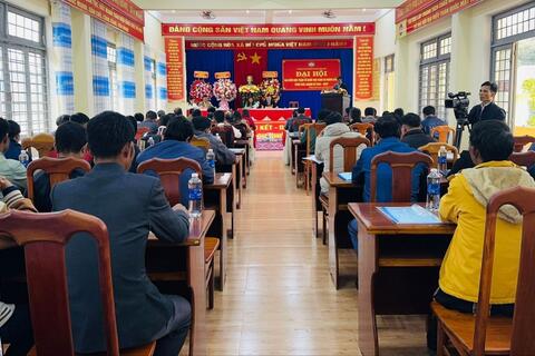 Đại hội đại biểu Mặt trận Tổ quốc Việt Nam  xã Măng Cành, huyện Kon Plông lần thứ XVII, nhiệm kỳ 2024 - 2029